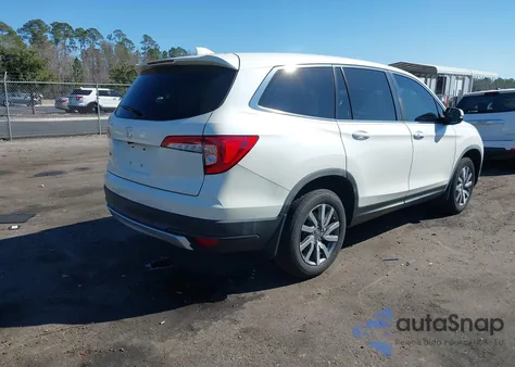 2019 Honda Pilot Ex z USA, uszkodzony, nr VIN 5FNYF5H36KB001896